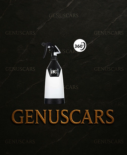 Sprayer With Bottle 360 Degree – Sprayer 360 Degree Set on GenusCars Branded Marble Background