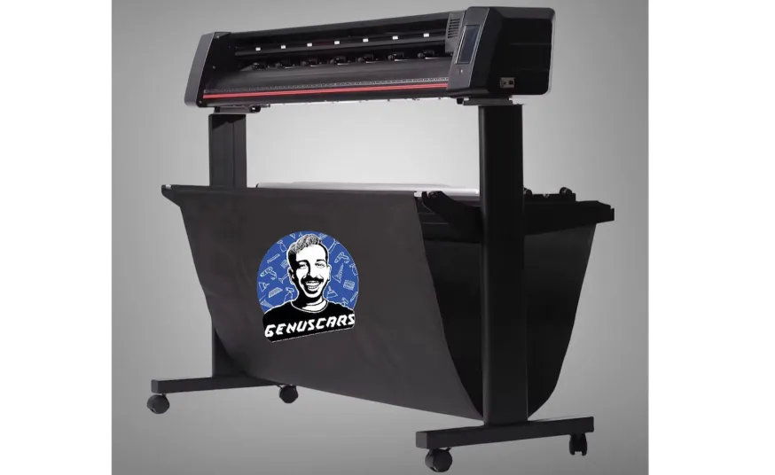 Genus cars large format vinyl cutter plotter machine with logo for cutting PPF or window tint film 