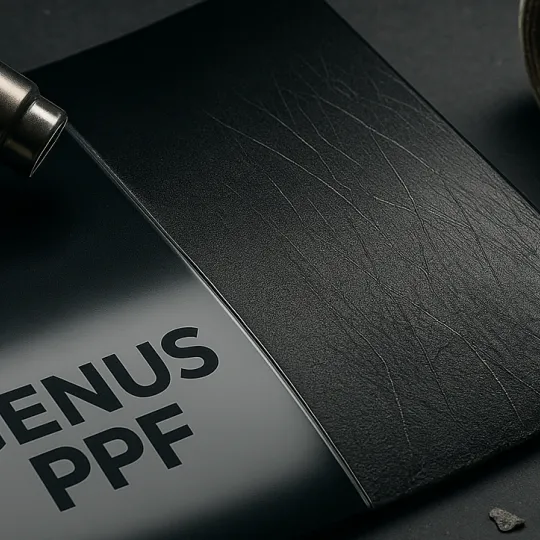 Genus PPF scratch resistant installation expert applying protective film