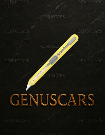 NT cutter – Cartridge knife on GenusCars Branded Marble Background