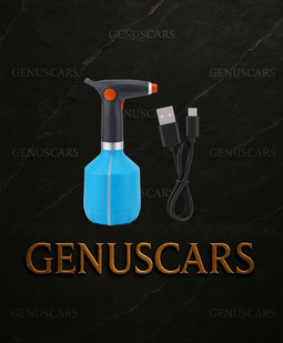 Sprayer With Bottle 1L – Sprayer Set on GenusCars Branded Marble Background