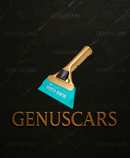 Brass Handle Tint Squeegee 70A – Tint Squeegee Set on GenusCars Branded Marble Background