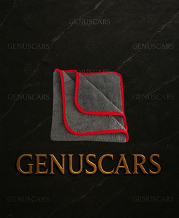 Microfiber Towel 40*60cm 600 G – 600G Towel Set on GenusCars Branded Marble Background