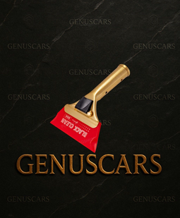 Brass Handle  Tint Squeegee 80A – Tint Squeegee Set on GenusCars Branded Marble Background