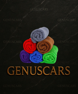 Microfiber Towel 30*60cm – 30*60cm Towel Set on GenusCars Branded Marble Background