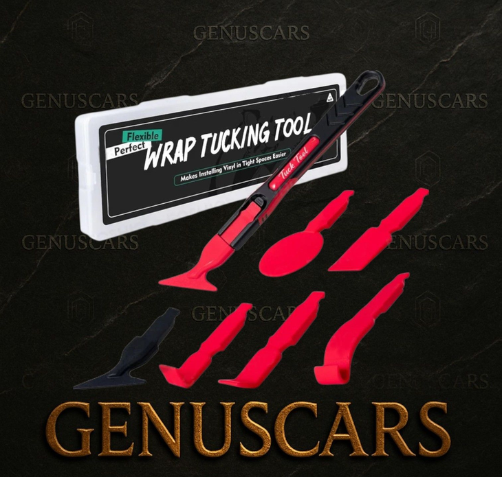 Multi-Functional Tucking Tools Set – 8-Piece Kit for Car Wrap & Tinting | GenusCars