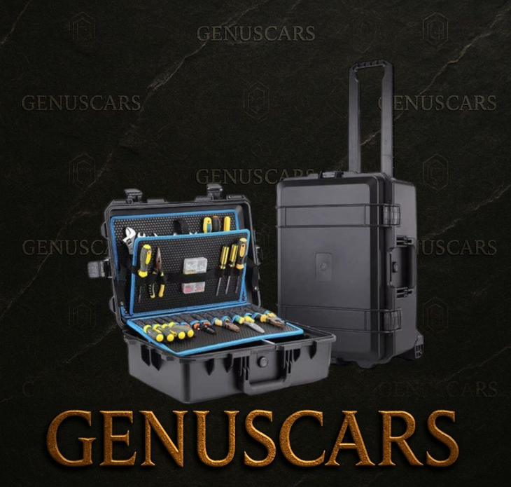 Heavy-Duty Tool Bag – Hard Case with Wheels & Compartments | GenusCars