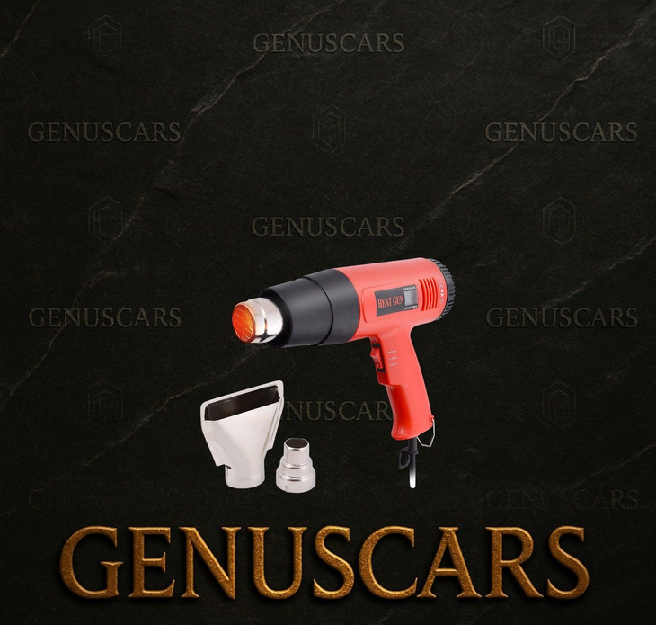 Heat Gun with LCD Display – 1800W for Wraps & Tint | GenusCars