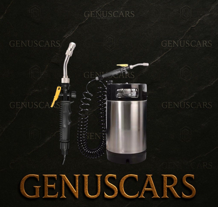 9.5L Pressure Tank – Air Compressor Sprayer for Tint, PPF & Detailing | GenusCars