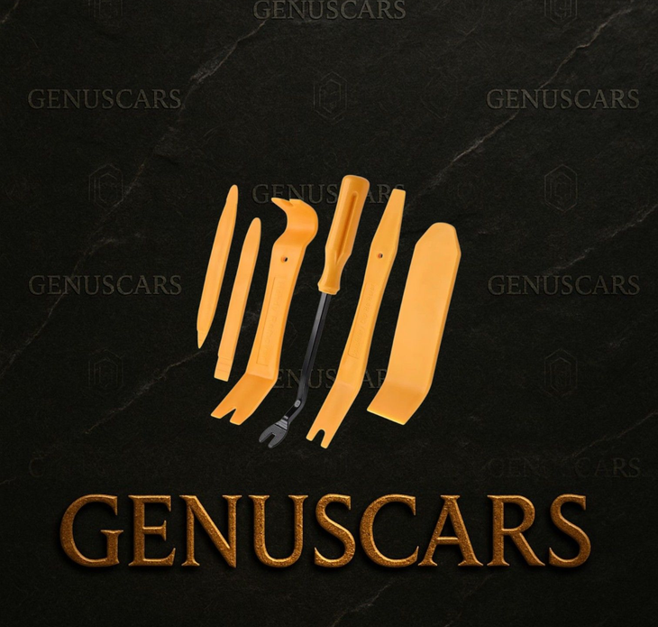 Auto Trim Tool Set – 6 Nylon Pry Tools for Car Panels & Dashboards | GenusCars