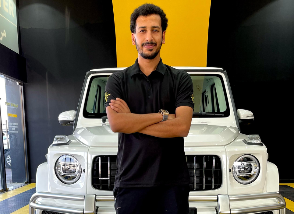 Mohamed Abu Mosalem GenusCars Founder Expert PPF and Car Wrapping Specialist